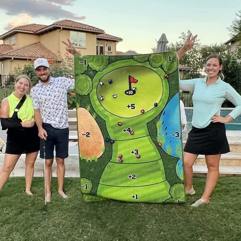Portable Chipping Target Game with Sticky Balls for Backyard Golf Practice and Family Competition Indoor Outdoor | Thomler