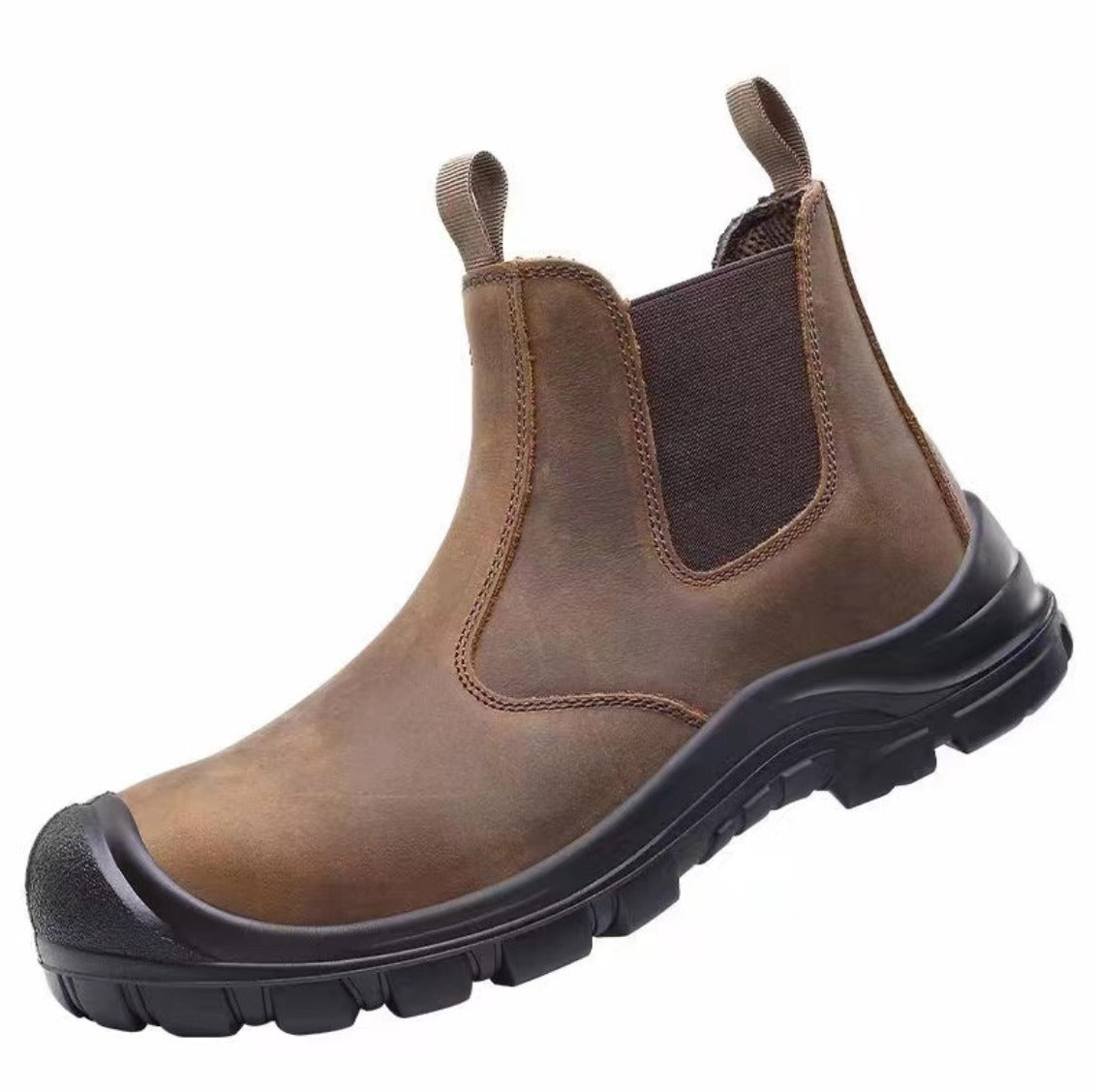 Steel Toe Work Boots Orthopedic Safety Shoes Anti-Fatigue with Arch Support for Construction Warehouse Factory | Thomler