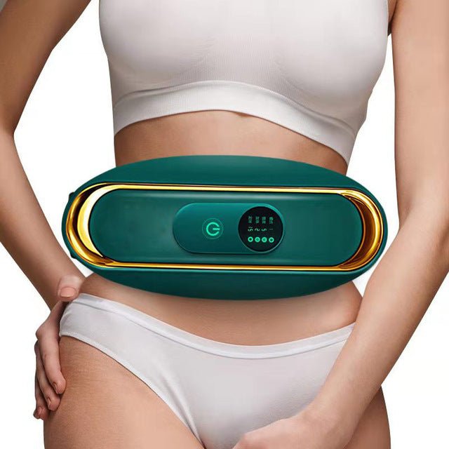 Electric Abdominal Toning Belt with Vibration Therapy – Rechargeable Waist Wrap for Core Sculpting & Comfort at Home or Work | Thomler