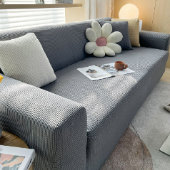 Stretch Sofa Slipcover with Non-Slip Grip – Furniture Protector for Living Room Couch | Fits 1-4 Seater Sofas | Pet & Stain Resistant | Thomler