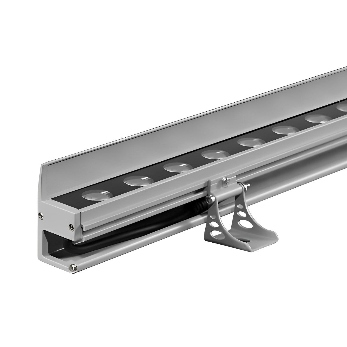 Outdoor LED Wall Light Die Cast Aluminum 20W Gray Exterior Home Garden Facade Illumination Modern Landscape Lighting | Thomler