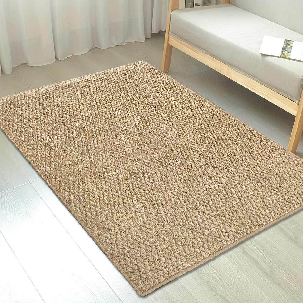 Indoor Outdoor Entry Mat with Rubber Backing | Non-Slip Floor Runner for Entryway, Hallway, Kitchen | Machine Washable Moisture Barrier | Thomler