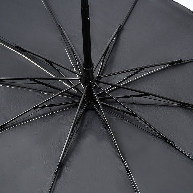 Automotive Windshield Parasol for Interior Temperature Control & Dashboard Protection in Sedans, SUVs, Trucks | Foldable Reflective Car Shad | Thomler