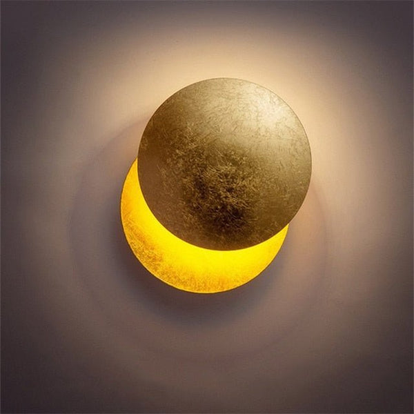 Crescent Moon Wall Sconce – Ambient LED Light Fixture for Living Room, Bedroom & Hallway – Modern Minimalist Design with Soft Warm Glow | Thomler