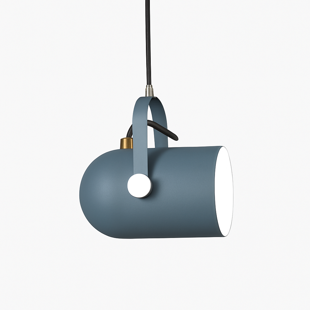 Colorful Aluminum Pendant Light with Adjustable Cord for Kitchen, Bedroom & Dining Room | Thomler