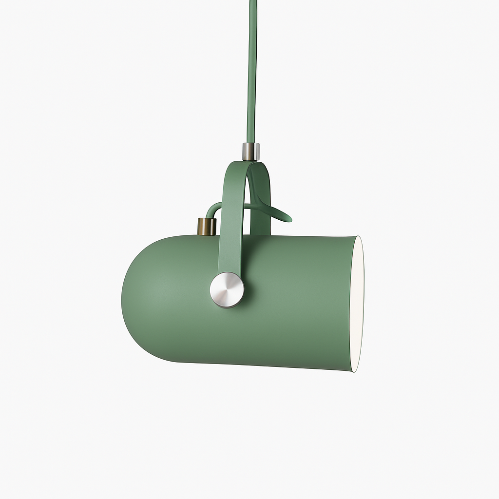 Colorful Aluminum Pendant Light with Adjustable Cord for Kitchen, Bedroom & Dining Room | Thomler