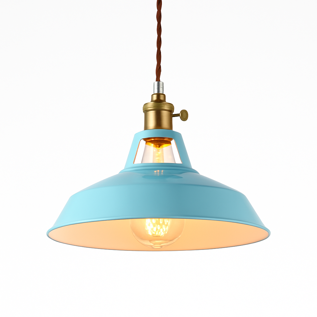 Pendant Light Metal E27 39.4 in Adjustable Cord Modern Ceiling Kitchen Dining Hanging Lamp | Thomler