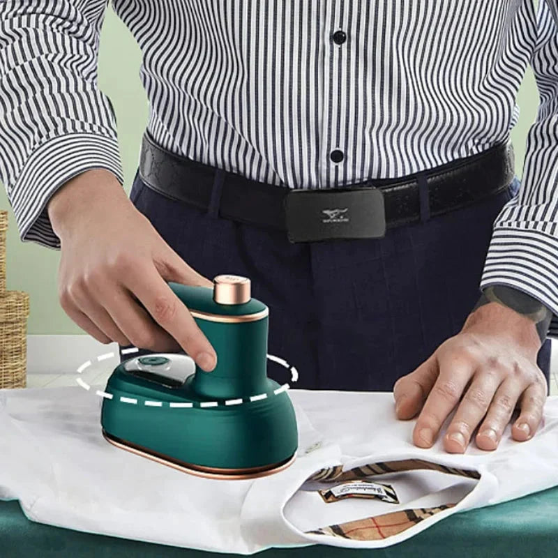 Compact Travel Iron with Steam & Dry Modes for Clothes & Linens | Thomler