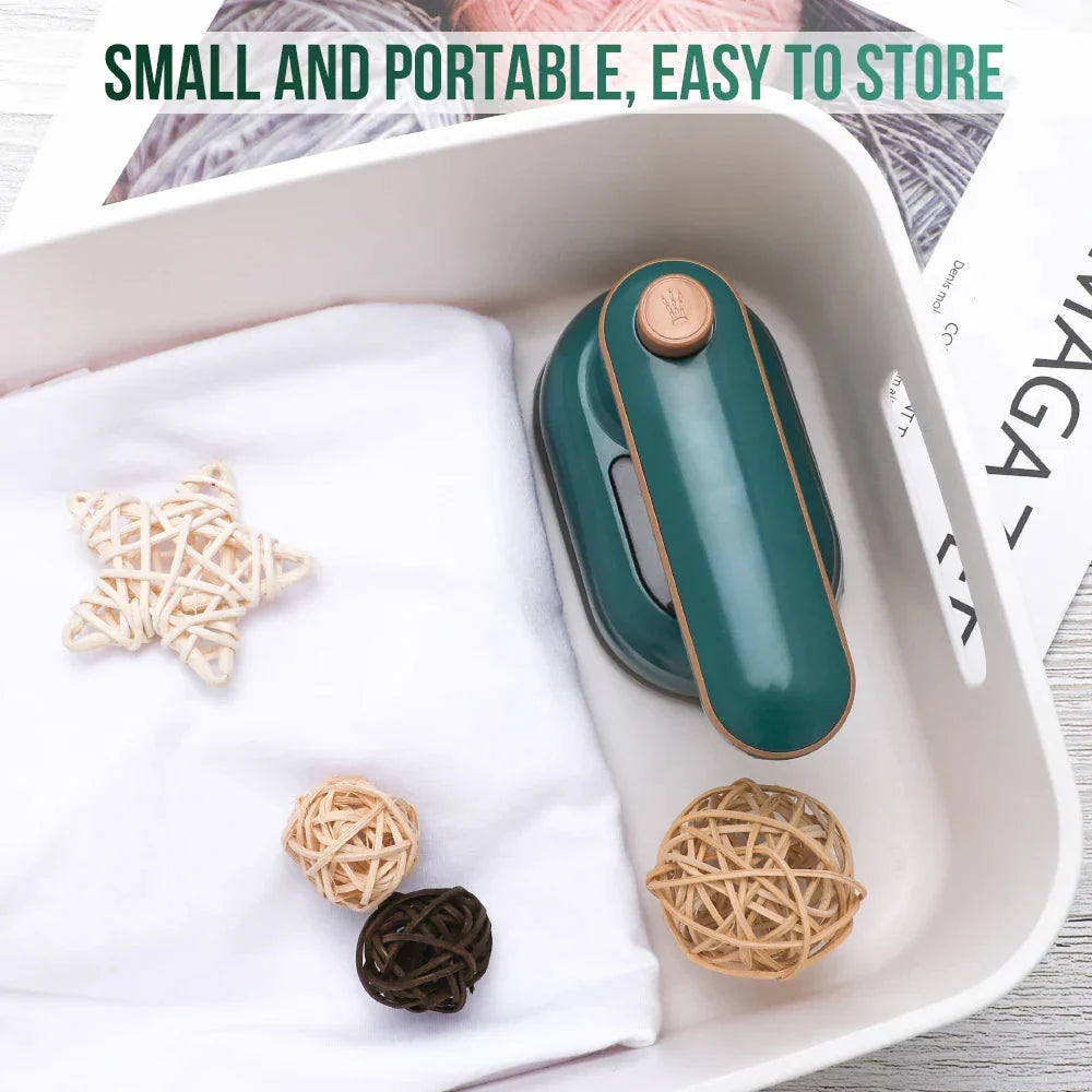 Compact Travel Iron with Steam & Dry Modes for Clothes & Linens | Thomler