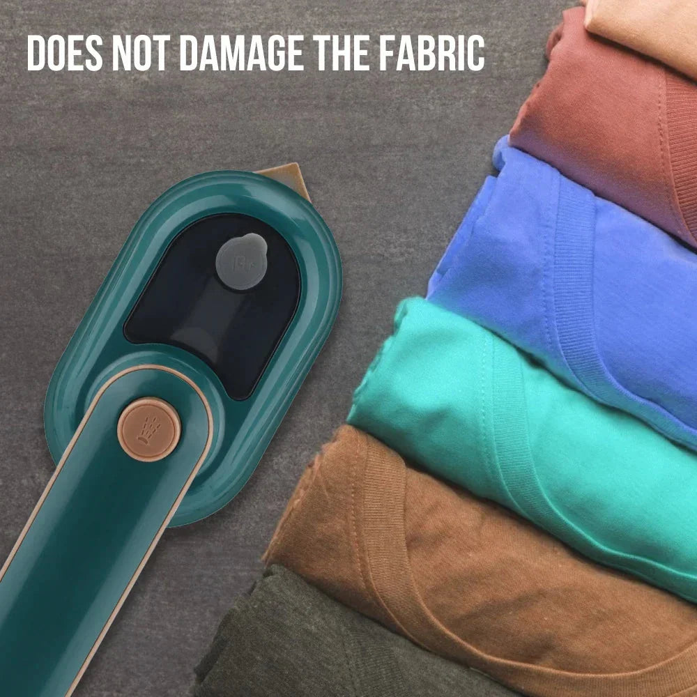Compact Travel Iron with Steam & Dry Modes for Clothes & Linens | Thomler