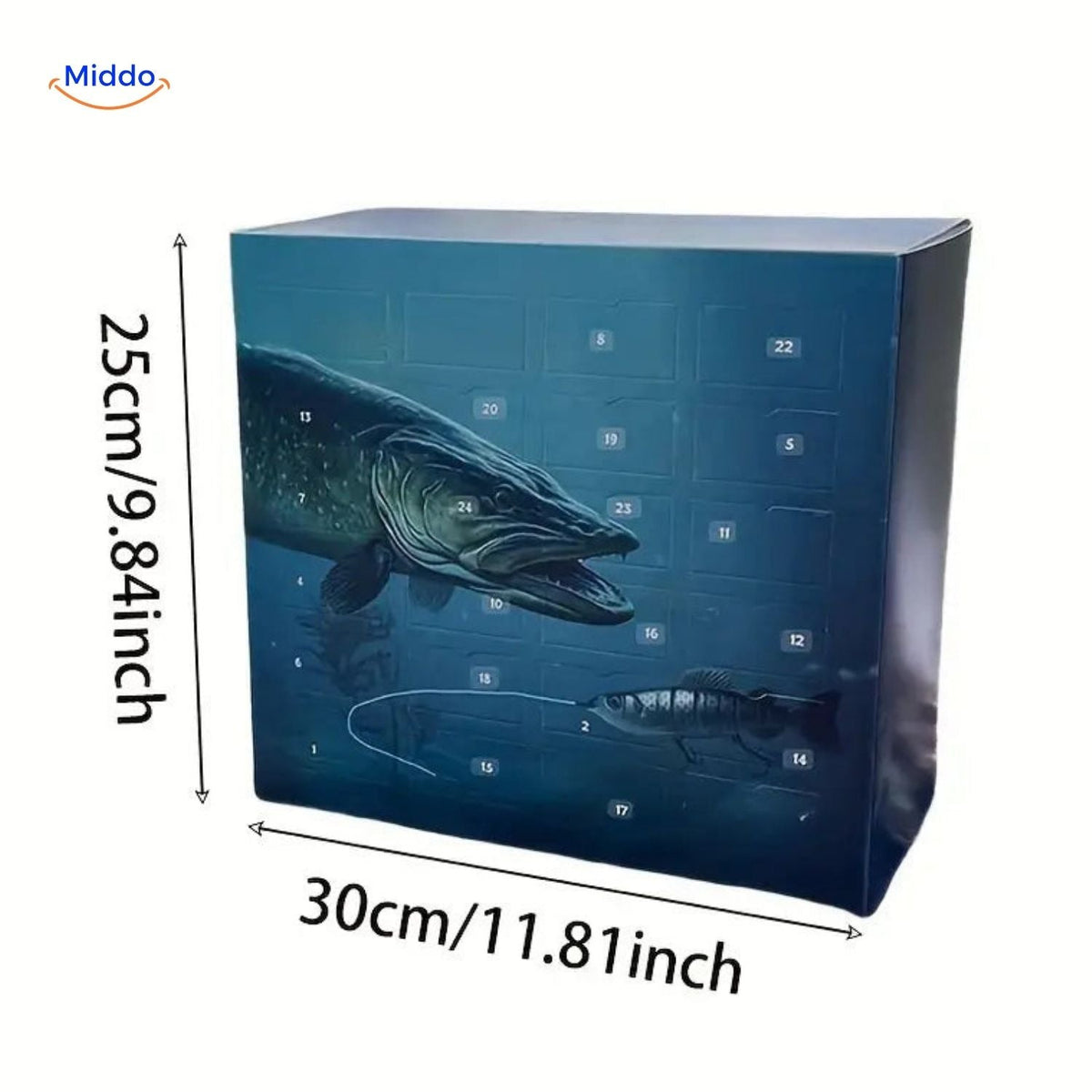 Angling Countdown Box – 24-Day Fishing Gear Surprise Calendar for December | Thomler