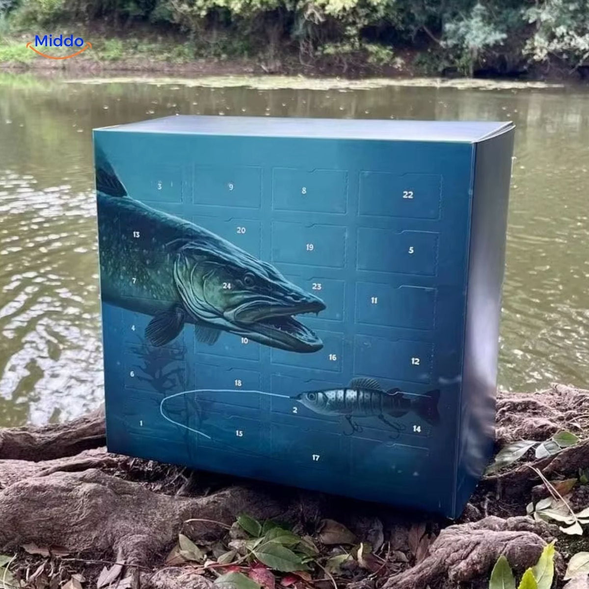 Angling Countdown Box – 24-Day Fishing Gear Surprise Calendar for December | Thomler