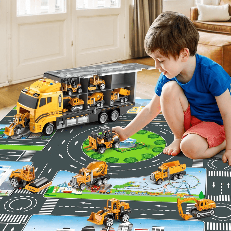 Kids Building Block Set – STEM Construction Kit with Tools & Fasteners for Ages 3+ | Engineering Toy for Hands-On Learning | Thomler