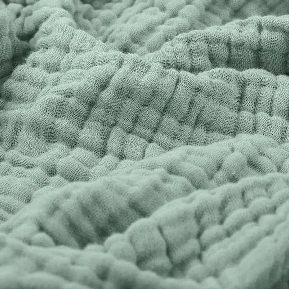 Soft Cotton Muslin Throw Blanket - Lightweight All-Season Comfort for Couch, Bed & Living Room - Hypoallergenic Breathable Fabric | Thomler
