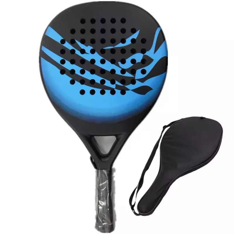 Carbon Fiber Padel Racket for Beginners – EVA Foam Core, Lightweight 13 oz Design, Non-Slip Handle for Easy Control & Comfort | Thomler