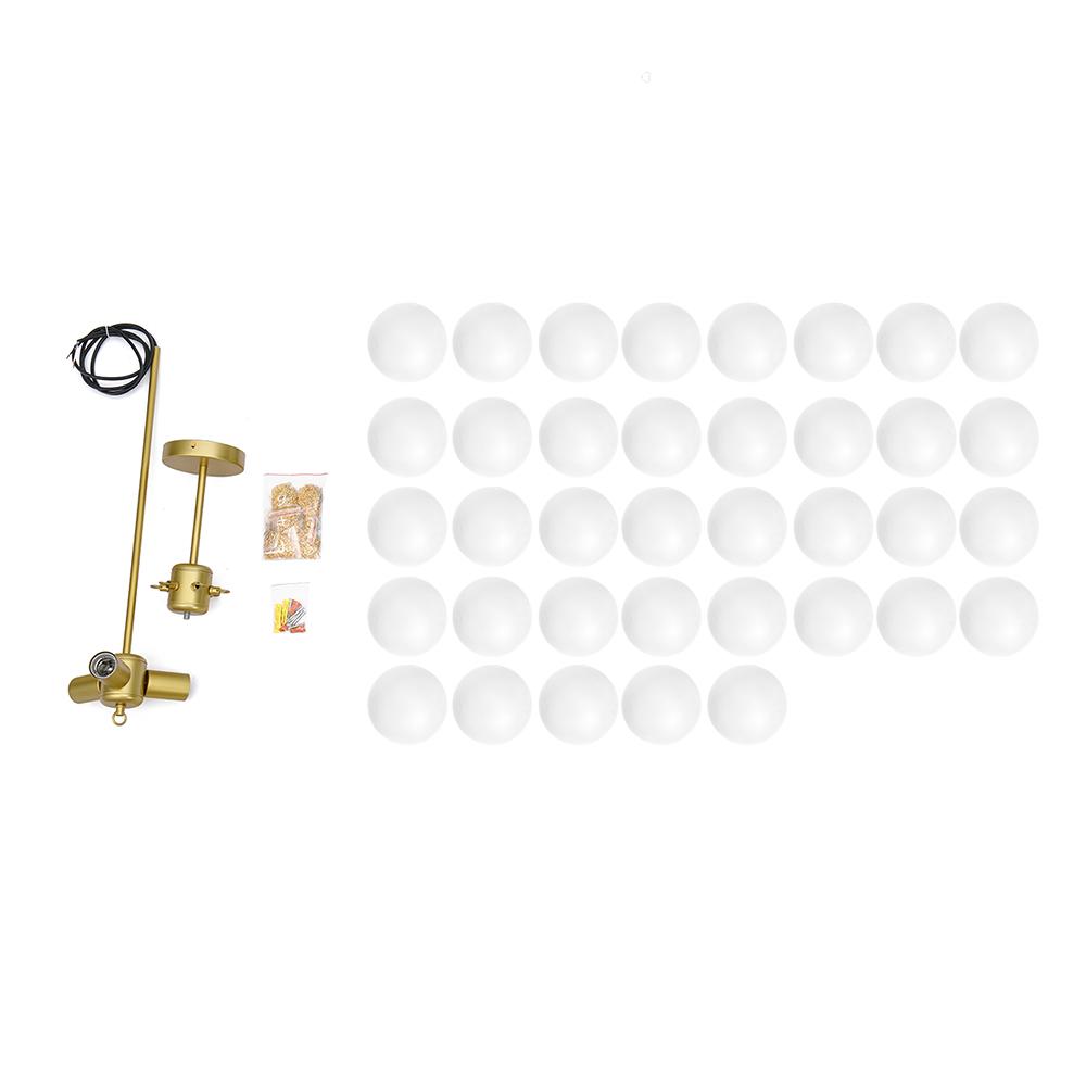 Pendant Light Glass Cluster 80.0 cm Adjustable Dining Room Ceiling Chandelier Modern Bubble Ceiling Lamp | Thomler
