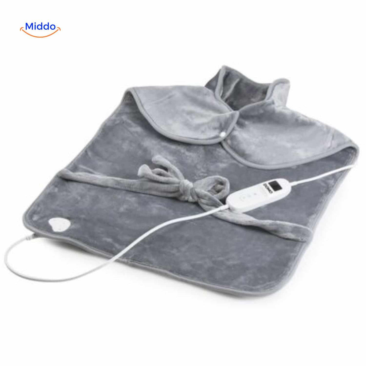Electric Heated Neck & Shoulder Wrap with 9 Heat Settings and Auto Shutoff for Pain Relief | Thomler