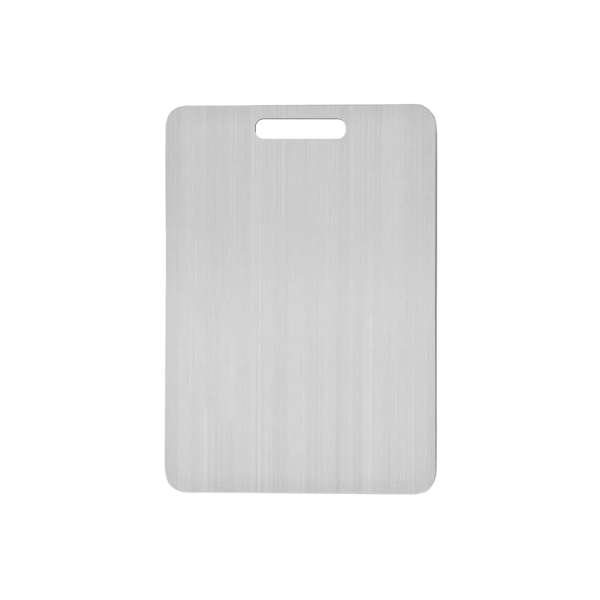 Metal Prep Surface with Antimicrobial Coating for Kitchen – Knife-Safe, Non-Porous & Stain-Proof Chopping Block | Thomler