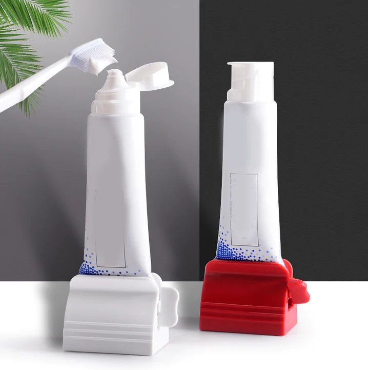 Dual-Roller Tube Wringer for Paste & Cream Products – Zero-Waste Dispenser Tool for Bathroom & Vanity Organization – 2-Pack Set | Thomler