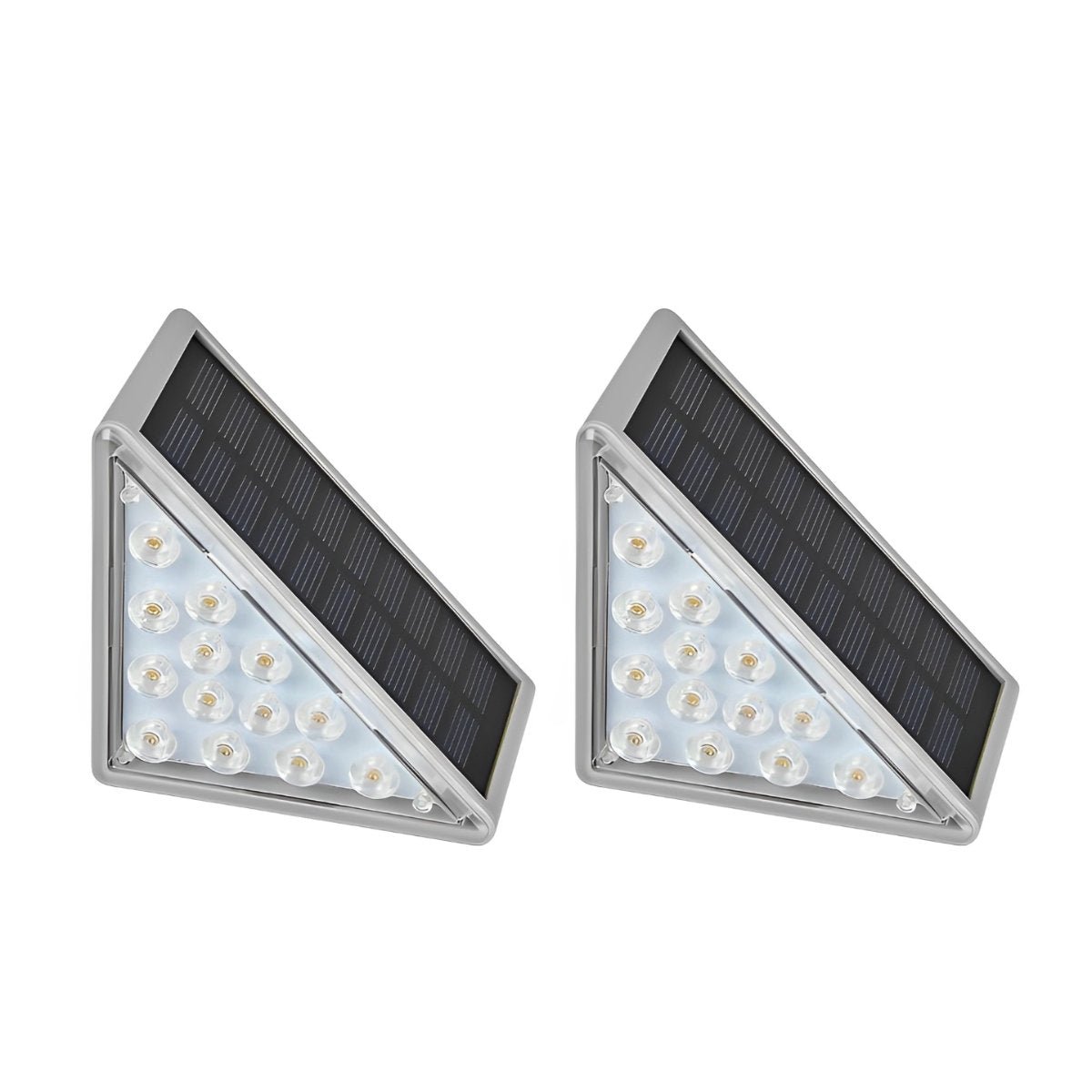 Solar Stair Light LED 7.0 cm Motion Sensor Waterproof Outdoor Step Pathway Lighting Warm White | Thomler