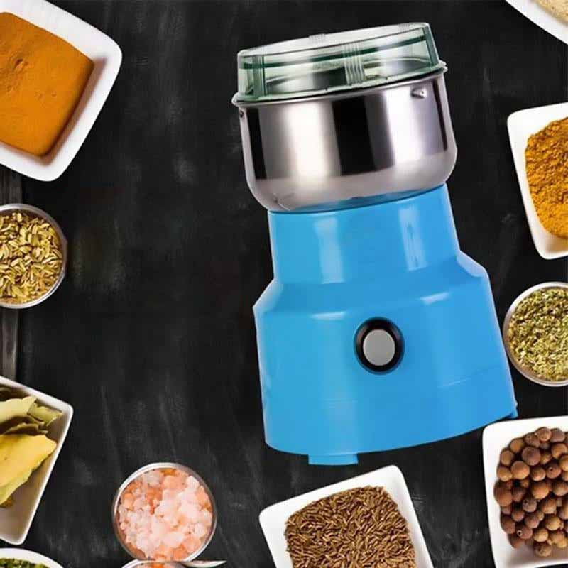 Electric Spice Grinder 300W Coffee Bean Mill Stainless Steel Herb Pulverizer for Kitchen Home Coffee Spices Grains Nuts Seeds | Thomler