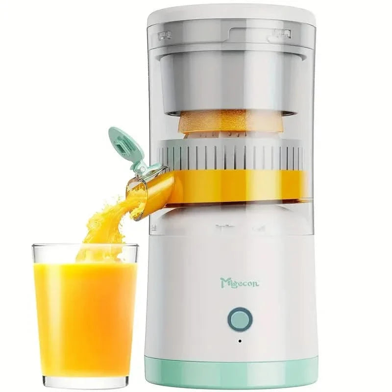 Portable USB Rechargeable Electric Citrus Press for Fresh Fruit Juice – Cordless Mini Juicer for Home, Travel & Kids | Thomler