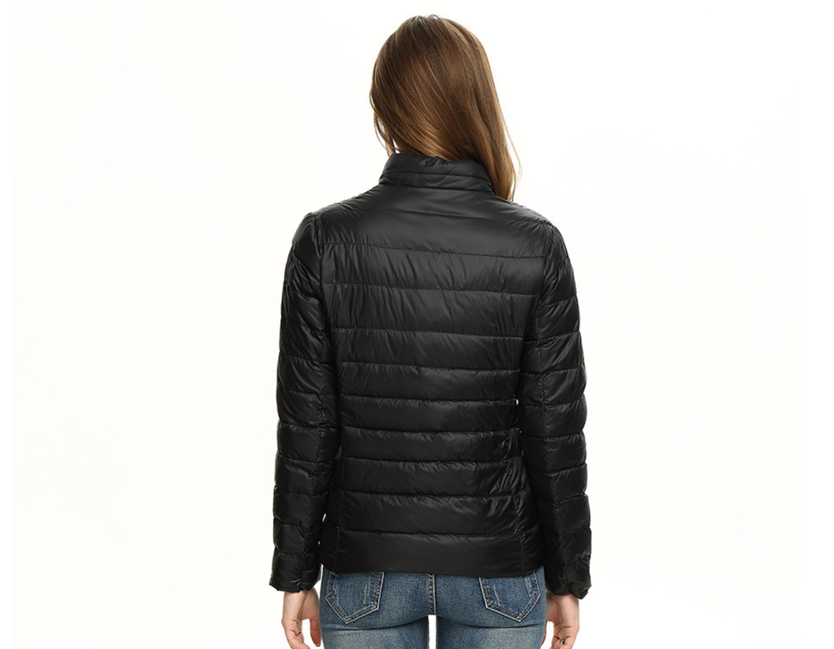 Women's Lightweight Quilted Puffer Jacket Fall Winter Insulated Coat S-3XL | Thomler