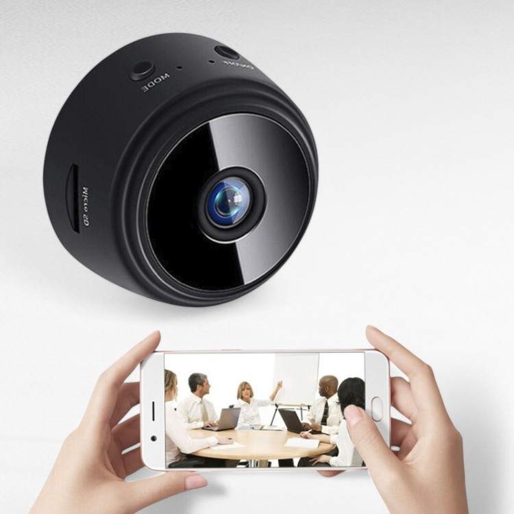 Magnetic Mini Surveillance Camera HD 1080p Wide Angle Night Vision Home Security Monitor | Thomler