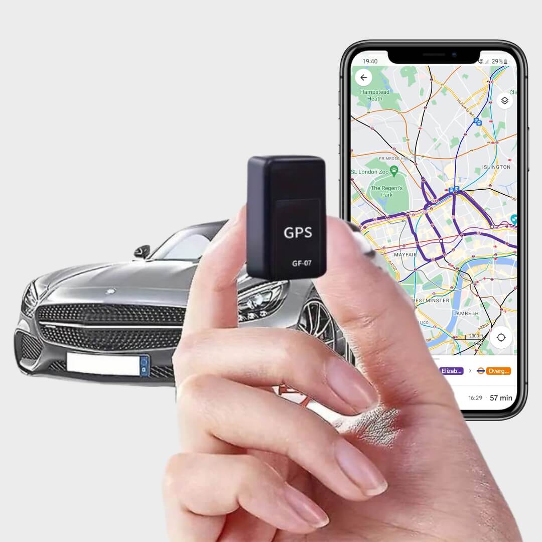 Magnetic GPS Tracker with Real-Time Location Monitoring for Cars, Motorcycles & Luggage | 180-Day Battery Life | Worldwide Coverage | Thomler