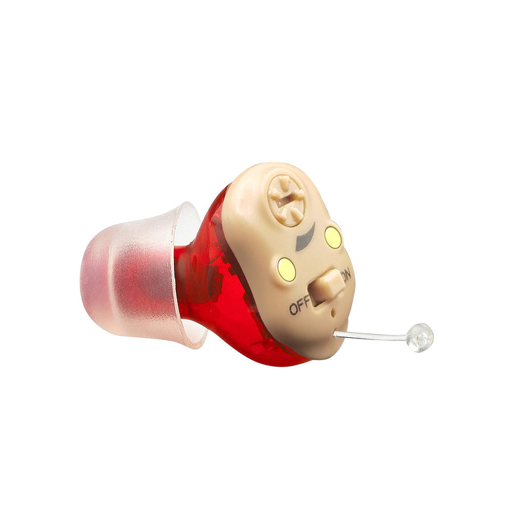 Rechargeable Invisible Hearing Aids – Ultra-Discreet In-Ear Amplifiers with Noise Reduction & Bluetooth | Thomler