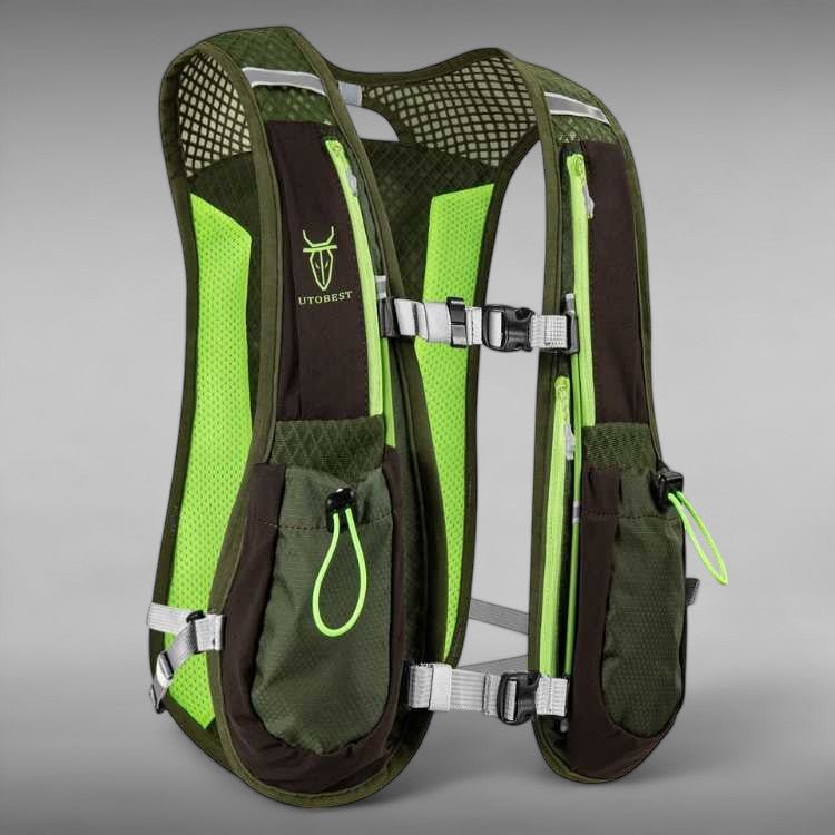 Lightweight Trail Running Hydration Pack Vest with Adjustable Fit for Marathon & Outdoor Hiking | Thomler