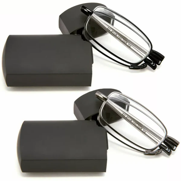 Compact Folding Reading Glasses with Protective Case – Unisex Pocket Readers for Men & Women, Travel-Friendly Foldable Eyeglasses | Thomler