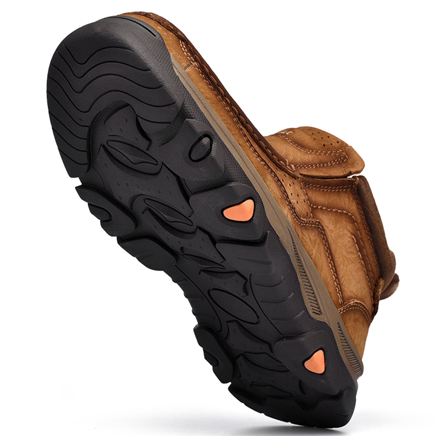 Leather High-Top Ankle Boot Orthopedic Arch Support Walking Sneakers for Men & Women | Posture Correcting Slip-On Athletic Footwear | Thomler