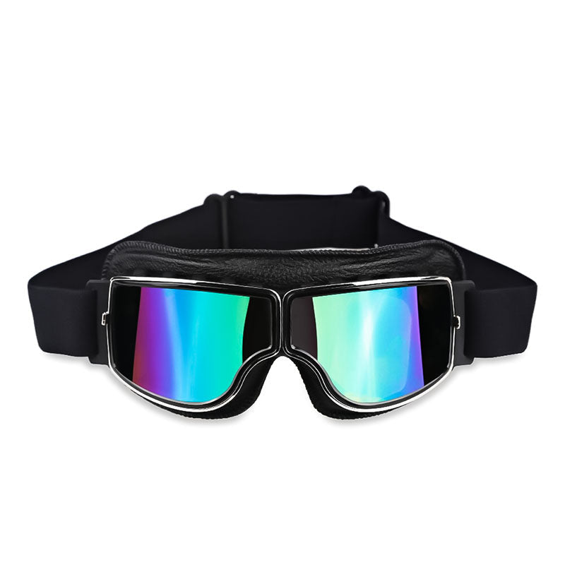 Over-Prescription-Glasses Protective Eyewear with Shatterproof Lenses & Adjustable Strap for Motorcycle Riding, Cycling, Outdoor Sports | Thomler
