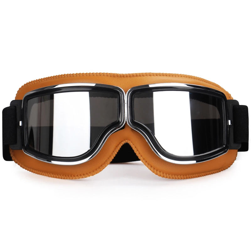 Over-Prescription-Glasses Protective Eyewear with Shatterproof Lenses & Adjustable Strap for Motorcycle Riding, Cycling, Outdoor Sports | Thomler