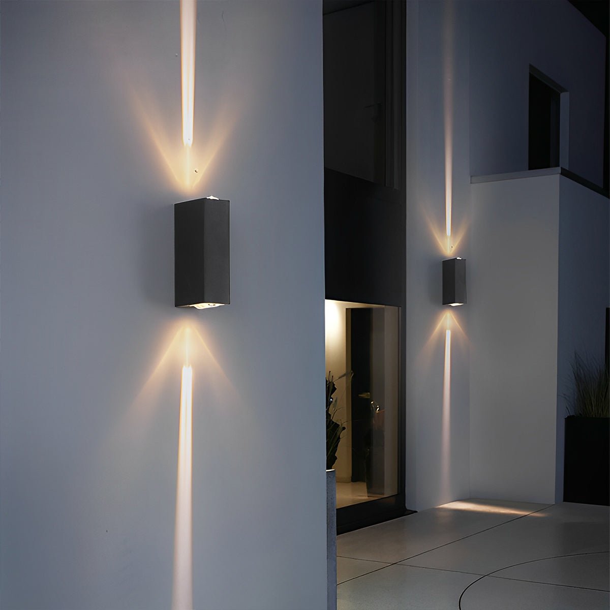 Wall Lamp Aluminum LED 7.1 in Warm White 3000K Indoor Outdoor Corridor Stair Lighting | Thomler