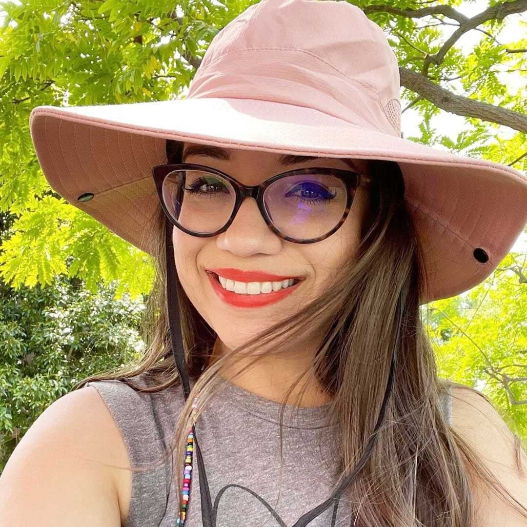 Wide Brim Sun Hat for Women with UPF 50+ Protection & Breathable Mesh Panels for Hiking Beach Gardening Outdoor Activities | Thomler