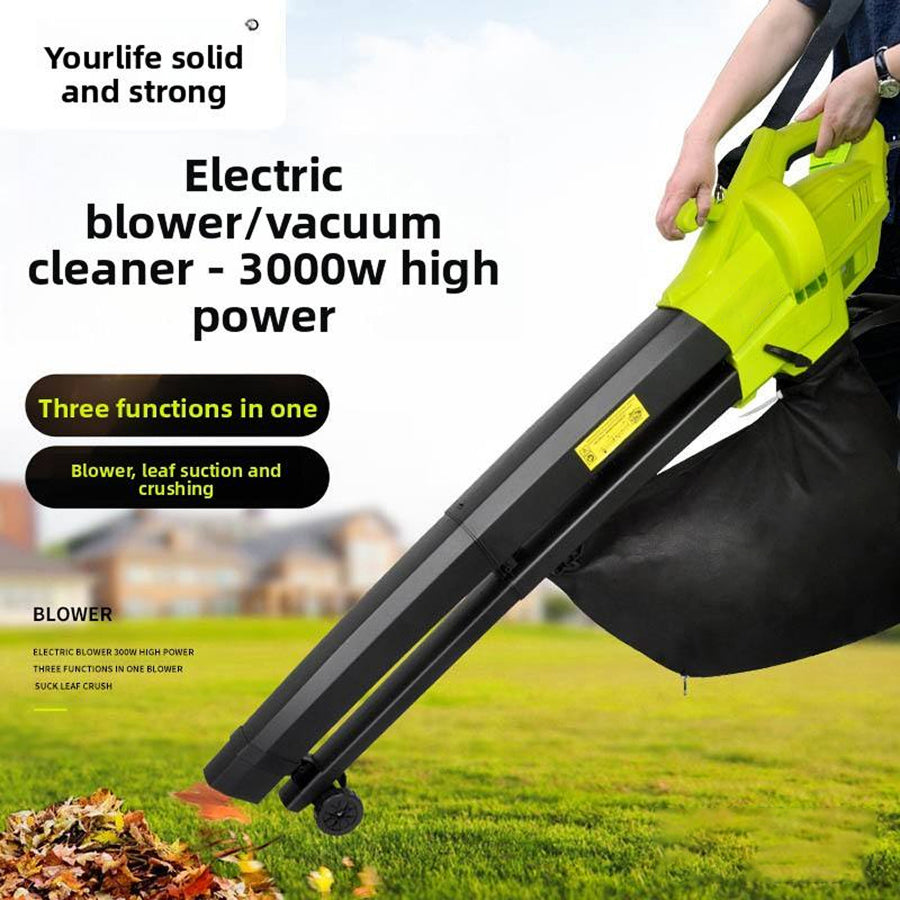 Electric Leaf Blower Vacuum Mulcher 3-in-1 with 35L Bag & 10:1 Shredder for Lawns Driveways Patios | Lightweight Corded Garden Tool | Thomler