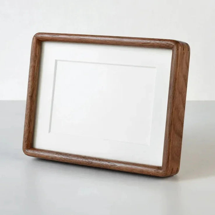 Photo Frame Solid Hardwood A4 21.0 cm x 29.7 cm Portrait Display Living Room Wedding Picture Frame Handmade Wooden Decor | Thomler