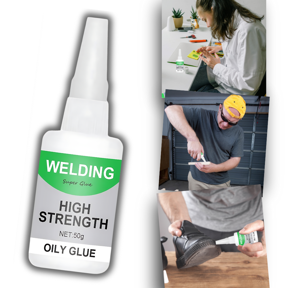 Industrial-Strength Multi-Surface Adhesive for Plastic, Ceramic, Glass & Metal | Waterproof Fast-Drying Super Glue for Household Repairs & | Thomler