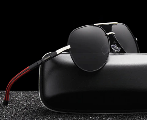 Men's Polarized Retro Sunglasses with UV400 Protection for Driving & Outdoor Activities | Thomler