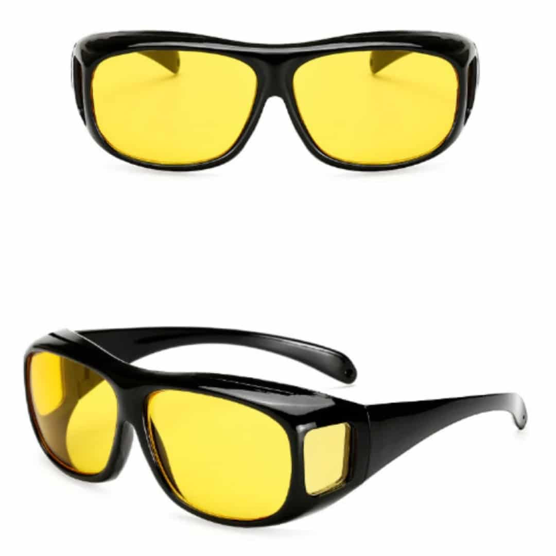 Night Driving Glasses with Anti-Glare Technology – Reduce Headlight Glare & Improve Low-Light Visibility for Safer Nighttime Road Travel | Thomler