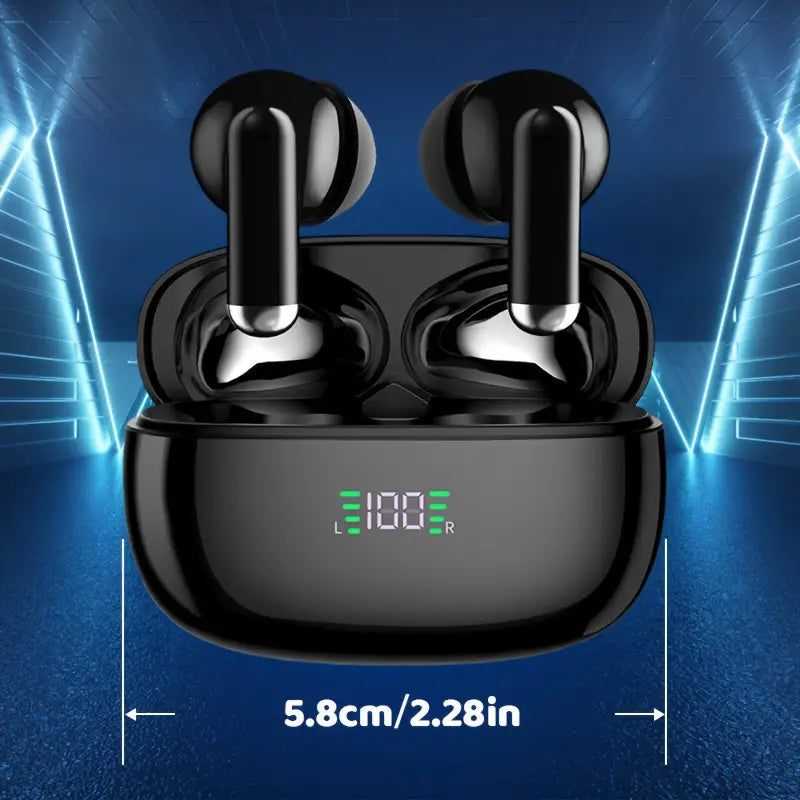 Real-Time Translation Earbuds with 144 Language Support & Bluetooth 5.3 for Travel, Business & Everyday Conversations | Thomler