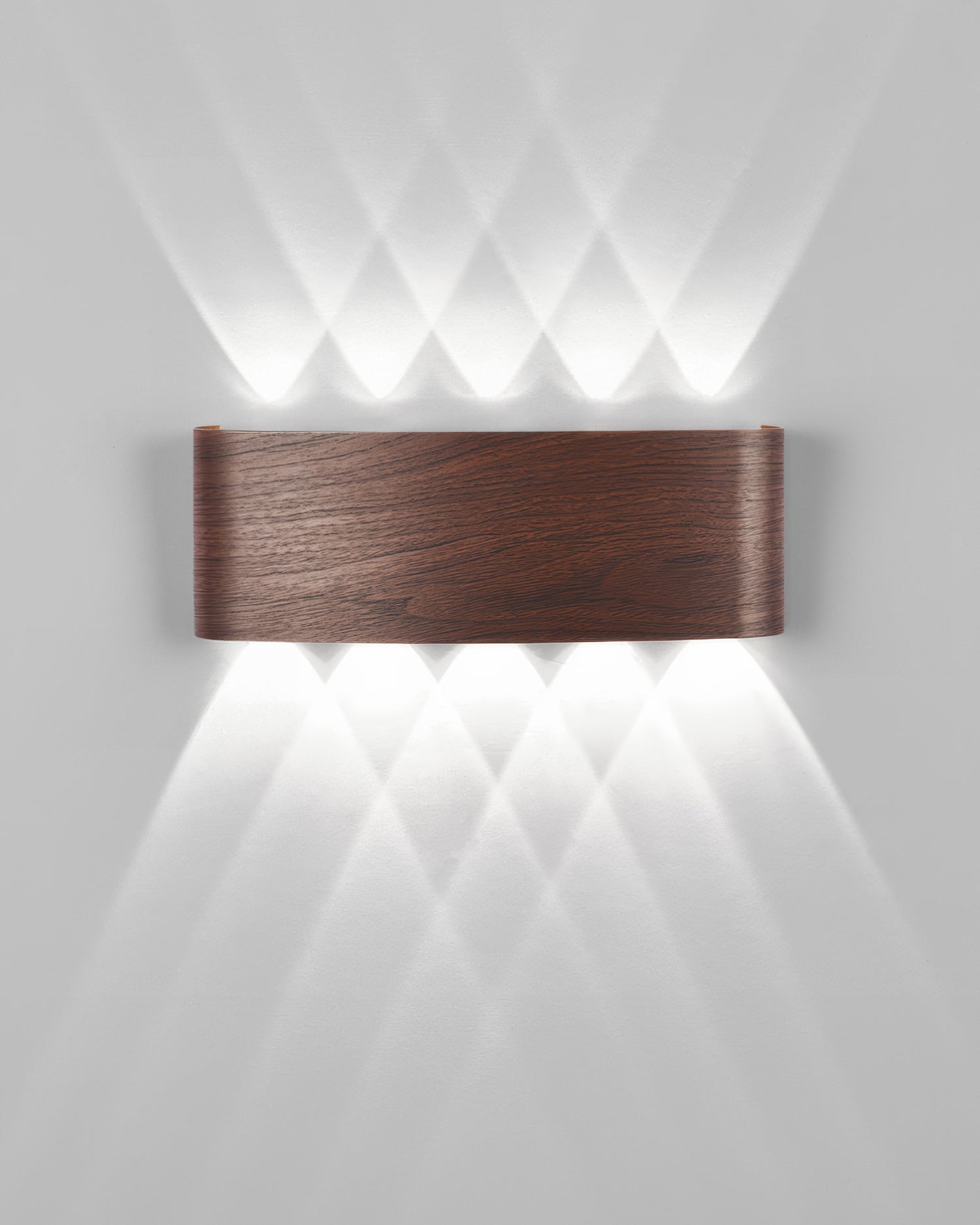 Wall Lamp Wood Look 10W Warm White Indoor Outdoor Hallway Up Down Light Modern LED Sconce Balcony Lighting | Thomler