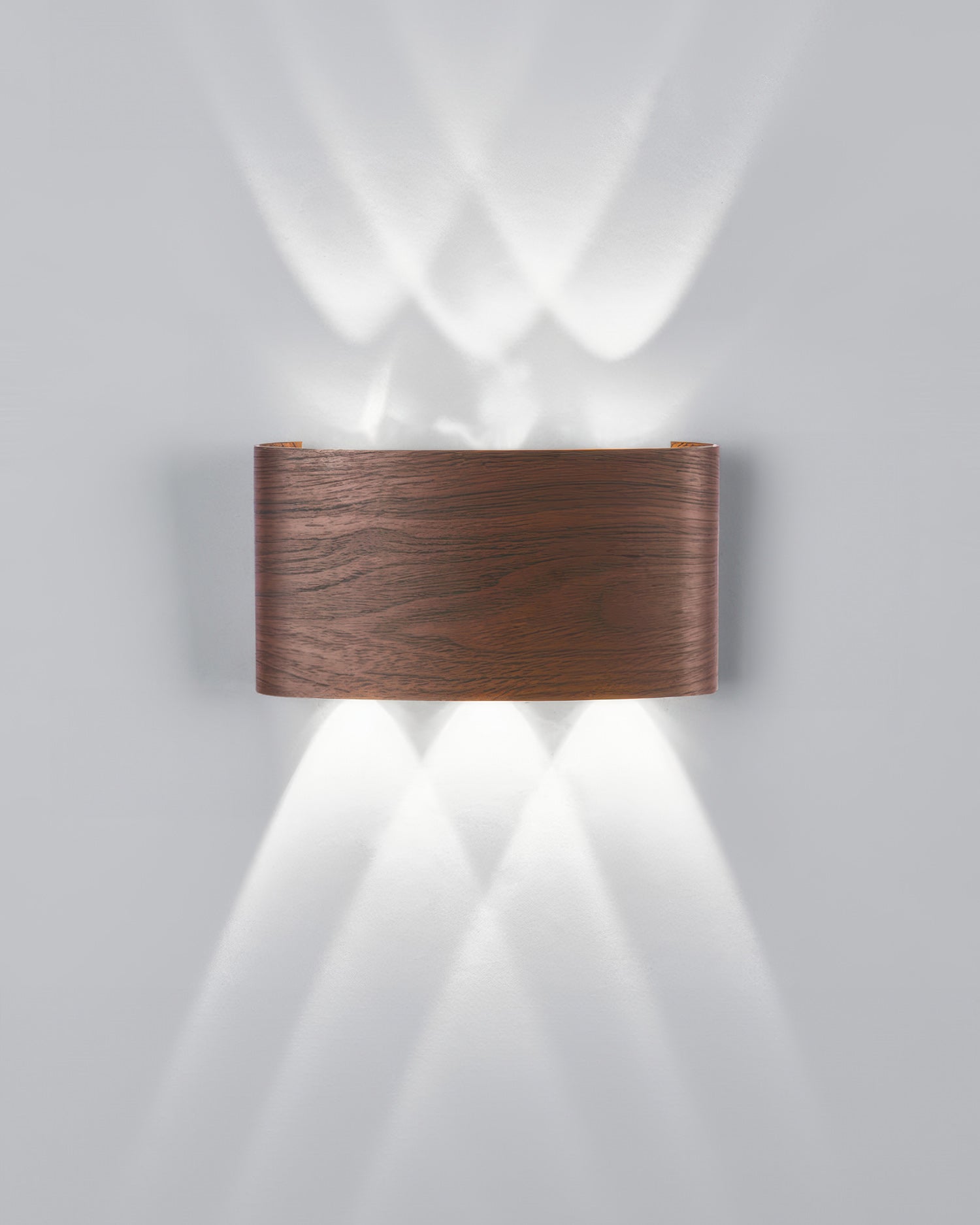 Wall Lamp Wood Look 10W Warm White Indoor Outdoor Hallway Up Down Light Modern LED Sconce Balcony Lighting | Thomler