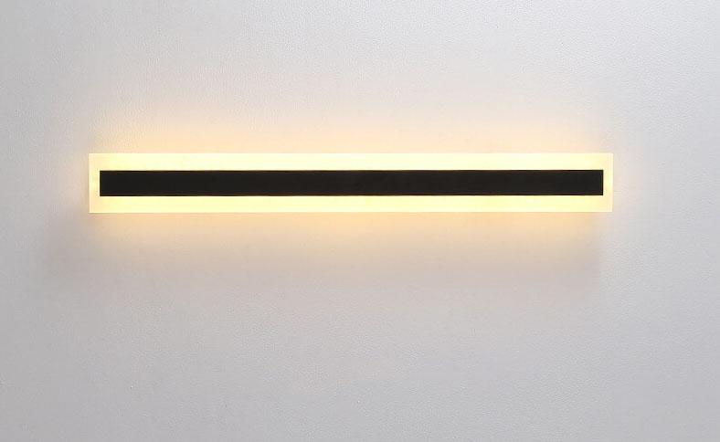 Vertical LED Outdoor Wall Light Fixture – Waterproof Aluminum Sconce for Home Facade, Patio & Entryway – Modern Architectural Exterior | Thomler