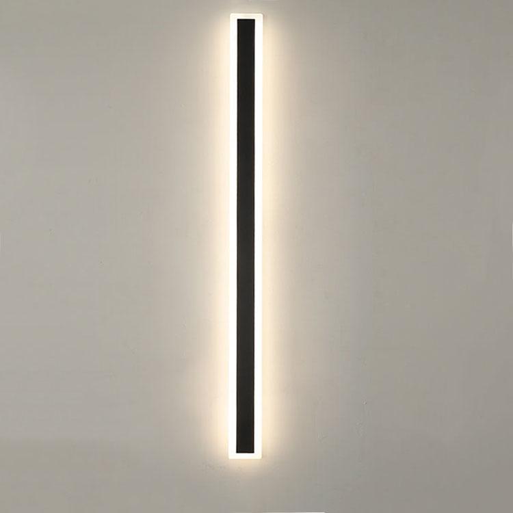 Vertical LED Outdoor Wall Light Fixture – Waterproof Aluminum Sconce for Home Facade, Patio & Entryway – Modern Architectural Exterior | Thomler