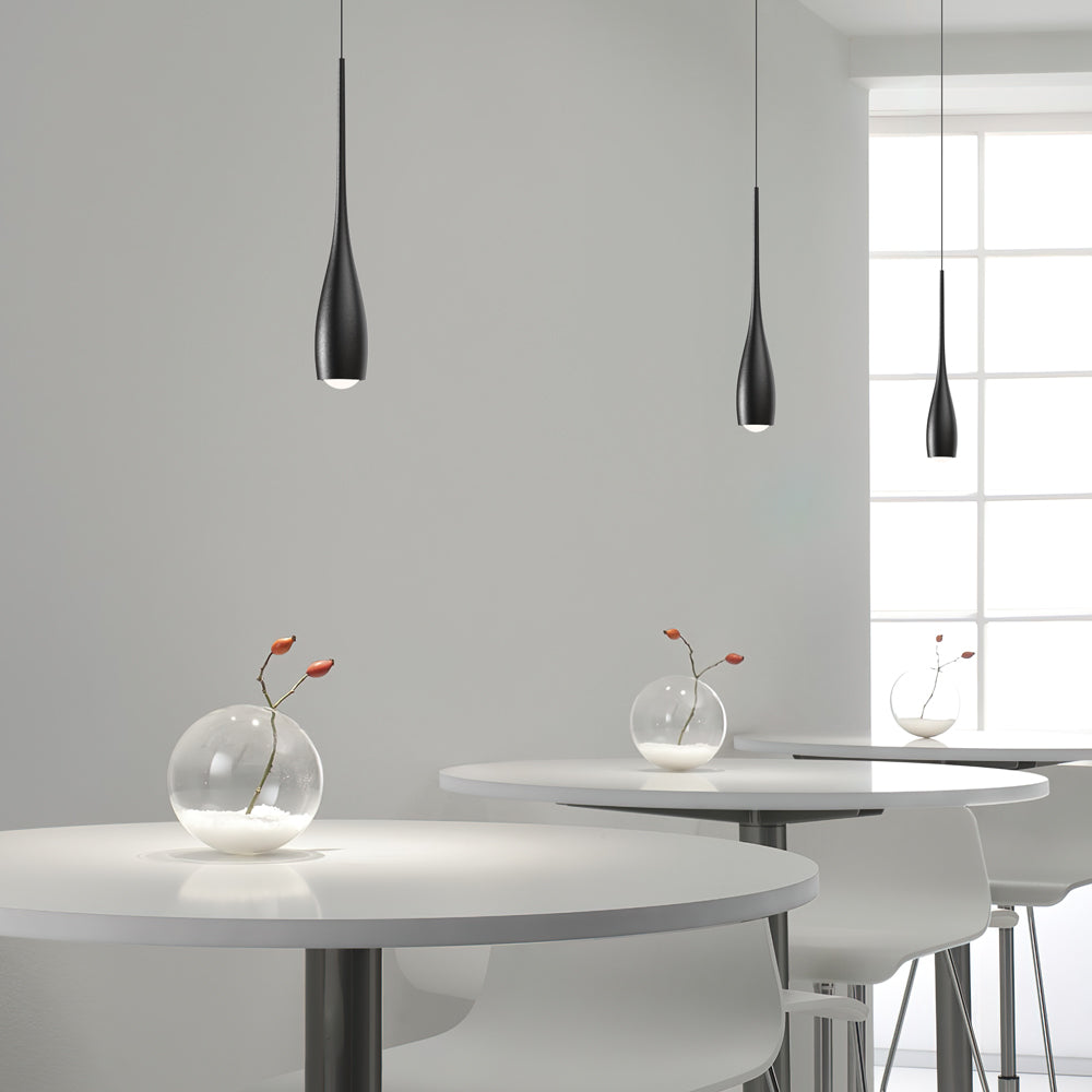 Pendant Light Aluminum 12W 11.8 in Adjustable Modern Dining Room Bedroom Kitchen Ceiling Lamp | Thomler