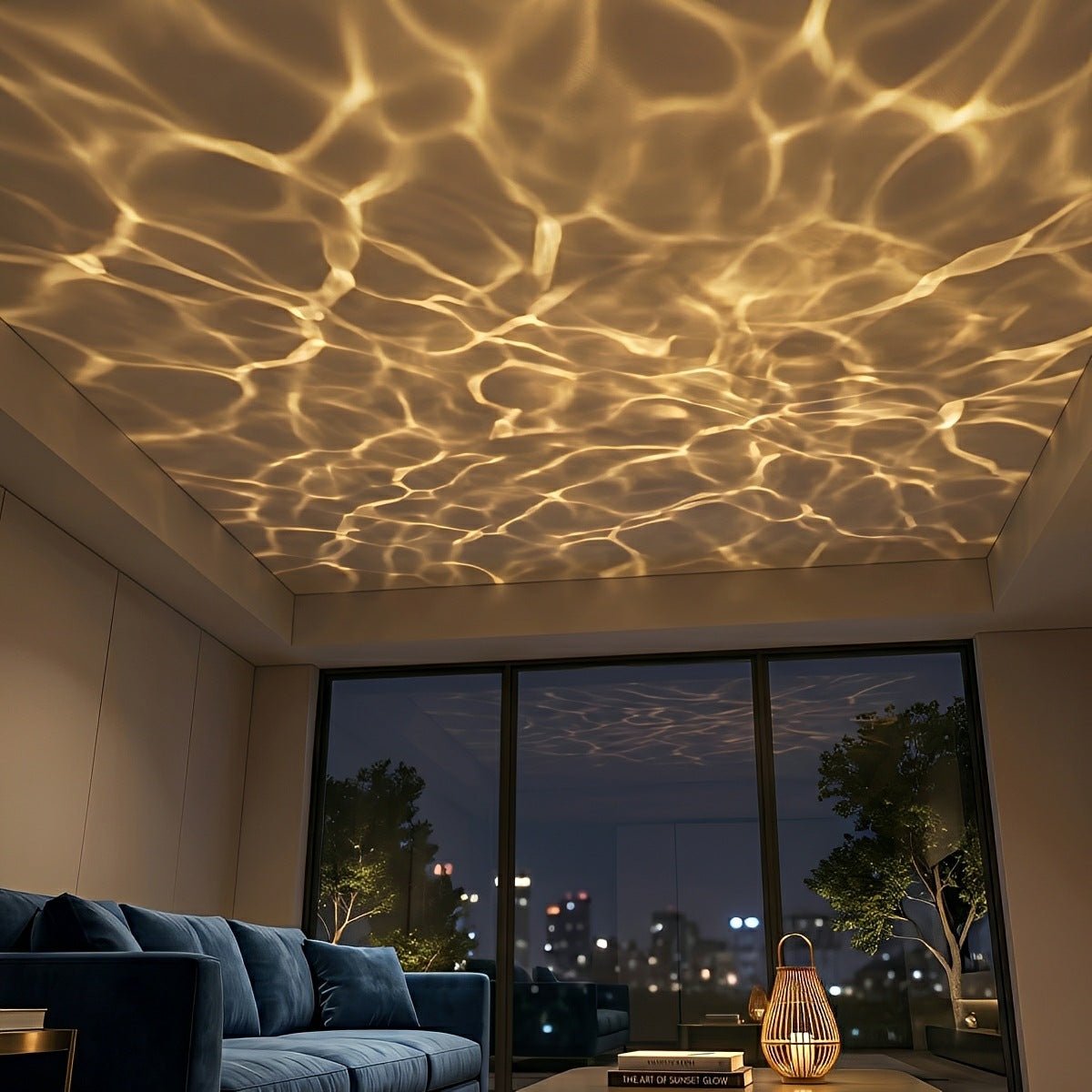 LED Ripple Effect Landscape Spotlight with Adjustable Beam for Garden, Patio & Outdoor | Thomler