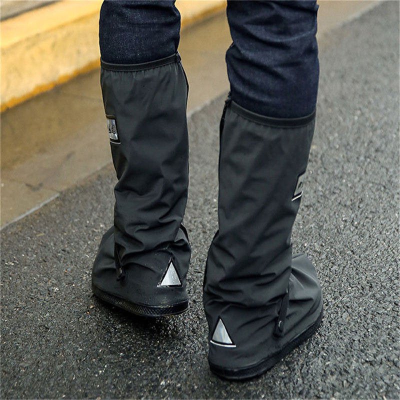 Reusable Shoe Protectors with Non-Slip Tread & Reflective Strip for Rain, Snow & Mud Protection | Thomler